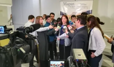 Alejandra Barrios,  directora nacional de la MOE.