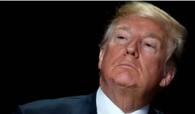 Donald Trump, presidente de los Estados Unidos.