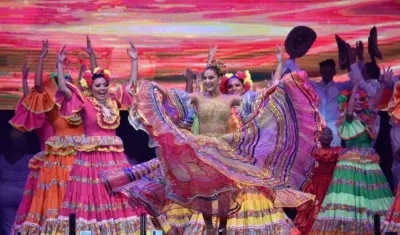 La reina del Carnaval, Valeria Abuchaibe.