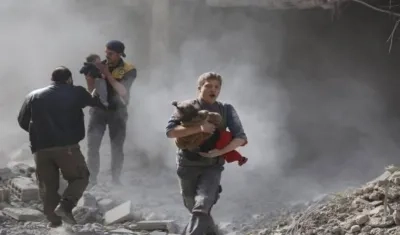 Quince menores entre las víctimas en Siria.