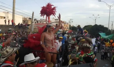 Andrea de Alba Polo, Reina del Carnaval de la 44.