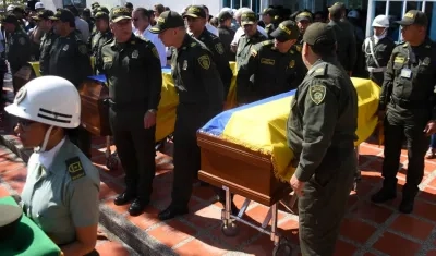 La capilla de la escuela de policía Antonio Nariño en Barranquilla