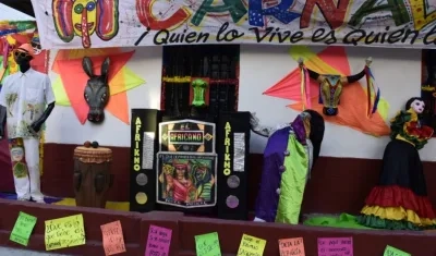 Esta es 'Barranquillero arrebatao' la casa del barrio Boston que logró el tercer lugar en el Concurso de Fachadas del Carnaval.