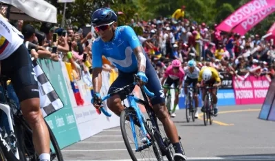 Nairo Quintana, pedalista colombiano.