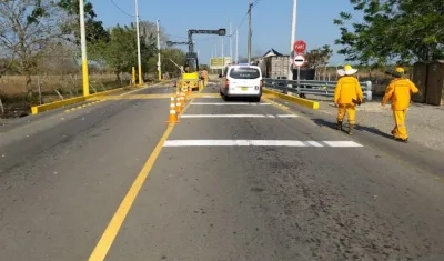 Restablecido el paso vehicular tras los atentados.