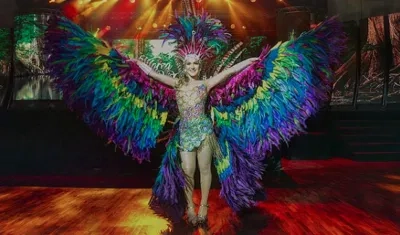 La reina del Carnaval, Valeria Abuchaibe.