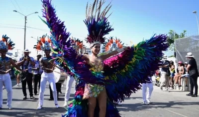 Valeria Abuchaibe Rosales, reina del Carnaval 2018.