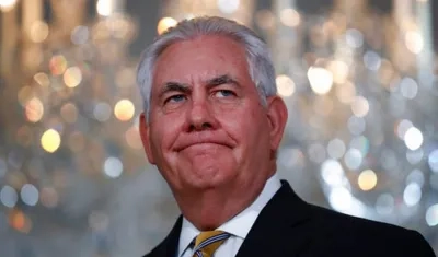 El secretario de Estado estadounidense, Rex Tillerson.