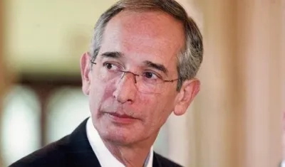 Álvaro Colom, expresidente de Guatemala.