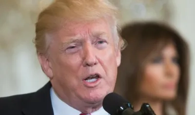 Donald Trump, presidente de Estados Unidos.