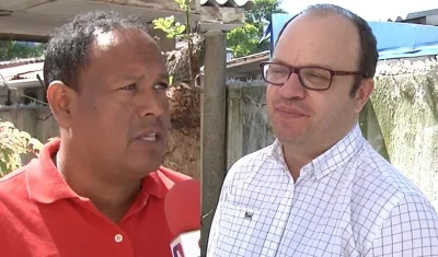 Helmuth Morales,  presidente del Sindicato de la Universidad - Exprofesor de la Universidad Autónoma, Miguel Ángel Garcés