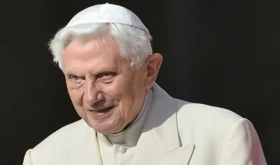 El Papa emérito Benedicto XVI.