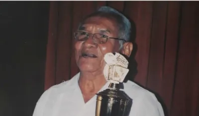 Robinson Gilberto Calvo Luque, locutor.