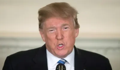 Donald Trump, presidente de Estados Unidos.