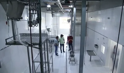 Planta de beneficio en Suan.