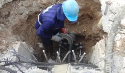 Triple A ejecuta trabajos que dejan 31 barrios sin agua el miércoles 21 de febrero.