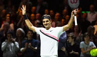 El suizo Roger Federer