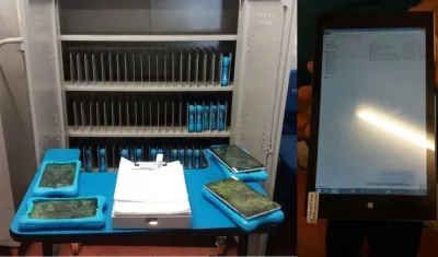 Un total de 50 tablets y 20 computadores portátiles se robaron delincuentes que en las primeras horas del día irrumpieron en la Institución Educativa Técnica Comercial de Ponedera