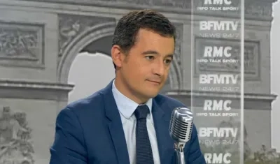 El ministro francés de Hacienda, Gérald Darmanin.