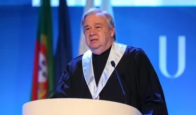 El secretario general de la ONU, António Guterres.