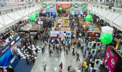 Escenario de Comic Con en Medellín.