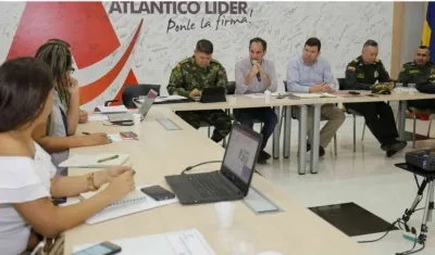 Hoy se reunió el tercer Comité Departamental de Seguimiento Electoral.
