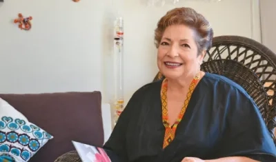 La escritora Flor Romero.