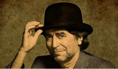 Cantautor español Joaquín Sabina. 