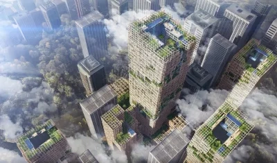 Así será el rascacielos. 