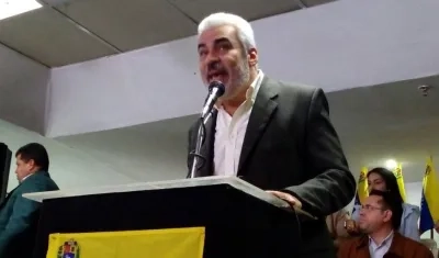 Ángel Oropeza, coordinador político de la MUD.