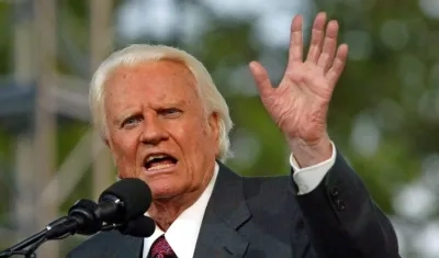 Billy Graham, el "televangelista".