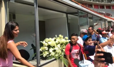 Cabina que utilizaba Daniel Peredo. 