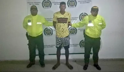 Jesús David Cuentas Mercado, hombre capturado por violar a mujer delante de su hija de 3 años.