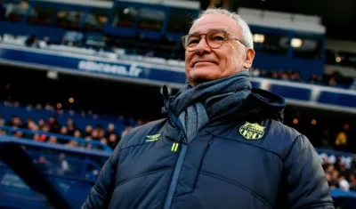 Claudio Ranieri, técnico italiano. 
