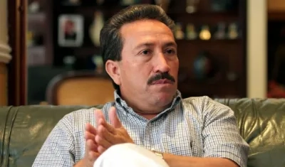 El exgobernador de Santander, Hugo Heliodoro Aguilar Naranjo.