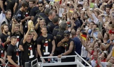 Alemania es el actual campeón del mundial. 