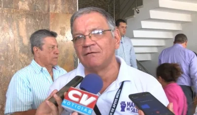 El expersonero Arturo García, integrante de la organización Colectivo Ciudadano.