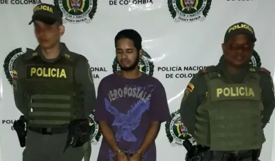 Didier Gómez, el capturado.