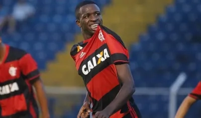 Vinicius Júnior, delantero brasileño. 