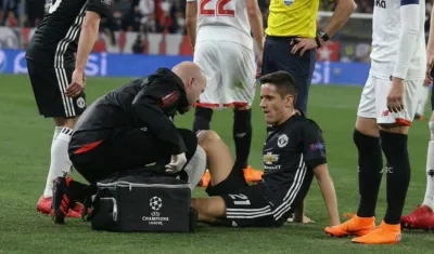 Ander Herrera, lesionado. 