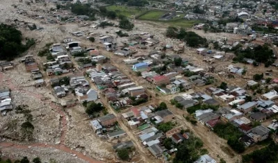 La avalancha causó 321 muertos.