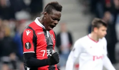 Mario Balotelli, delantero italiano. 
