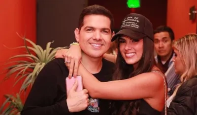 Peter Manjarrés y Tata Becerra.