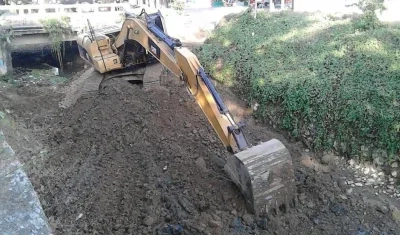 CRA inició obras de recuperación en la Laguna de Luruaco