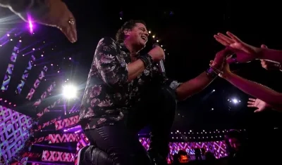 Carlos Vives durante su presentación.