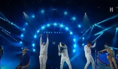 Presentación de Los K Morales con Ormar Geles.