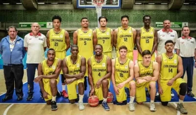 Selección Colombia de baloncesto. 