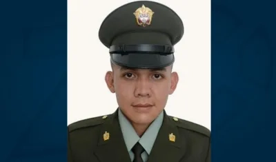 El patrullero de la Policía, Wilkar Fernando Rodríguez Ramírez. 