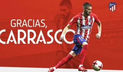 Así despidió el Atlético a sus jugadores. 