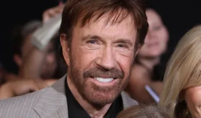 El actor Chuck Norris.